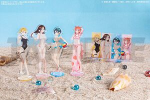 Rent-A-Girlfriend Figure Acrylique Swimsuit And Girlfriend Mami Nanami 14 Cm