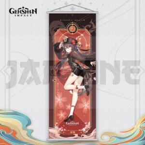 Kakemono Poster Genshin Impact Hu Tao 25X70