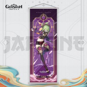 Kakemono Poster Genshin Impact Kuki Shinobu 25X70