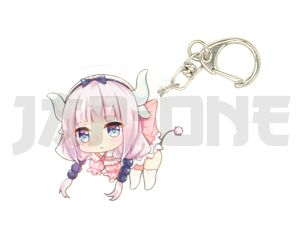 Porte-clé Cristal Acrylique - Miss Kobayashi's Dragon Maid - Kanna Kamui (ver.2)