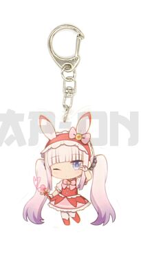 Porte-clé Cristal Acrylique - Miss Kobayashi's Dragon Maid - Kanna Kamui (ver.6)