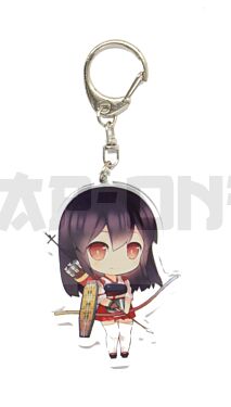 Acrylic Crystal Keychain - Kantai Collection - Akagi