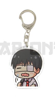Acrylic Crystal Keychain - Tokyo Ghoul - Ken Kaneki (ver.8)