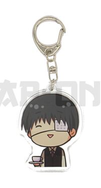 Acrylic Crystal Keychain - Tokyo Ghoul - Ken Kaneki (ver.5)