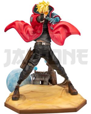 Trigun Stampede Figurine Pvc Artfx J 1/8 Vash The Stampede 22 Cm