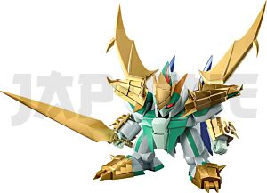 Mashin Hero Wataru Figur Plamax Ms-14 Genoumaru 8 Cm