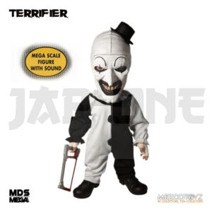 Terrifier Poupée Mds Mega Scale Art The Clown With Sound 38 Cm