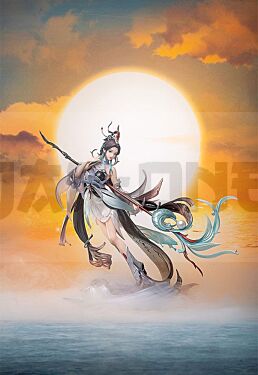 King Of Glory Figurine Pvc 1/7 Da Qiao: Baiheliang Goddess Ver. 29 Cm