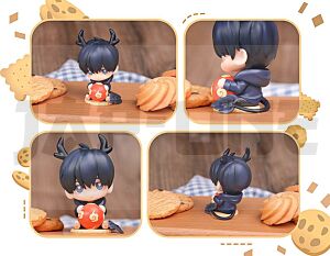 Time Raiders Pack 6 Figurines Chibi Cute Animal 5 - 6 Cm