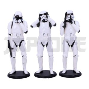 Original Stormtrooper Pack 3 Figurines Three Wise Stormtroopers 14 Cm