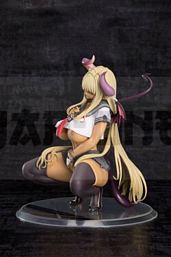 Comic Unreal Vol. 33 Cover Gal Figure Pvc 1/6 Sailor Succubus Sapphire Poison Black (Re-Run) 18 Cm