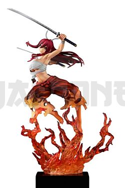 Fairy Tail -Erza Scarlet Samurai Ver. Kurenai -Figurine Orcatoys 43Cm