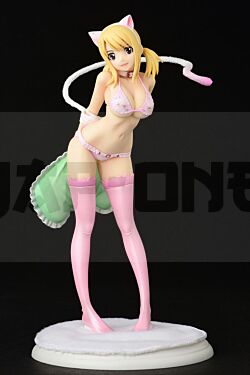 Fairy Tail Figurine 1/6 Lucy Heartfilia·Cherry Blossom Cat Gravure_Style 25 Cm