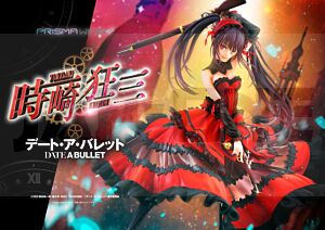Date A Live Fragment: Date A Bullet Figurine Pvc 1/7 Prisma Wing Kurumi Tokisaki 27 Cm