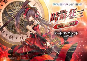Date A Live Fragment: Date A Bullet Figurine Pvc 1/7 Prisma Wing Kurumi Tokisaki Deluxe Version 37 Cm