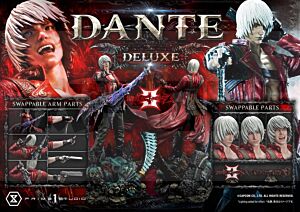 Devil May Cry 3 Figure Ultimate Premium Masterline Series 1/4 Dante Deluxe Bonus Version 67 Cm