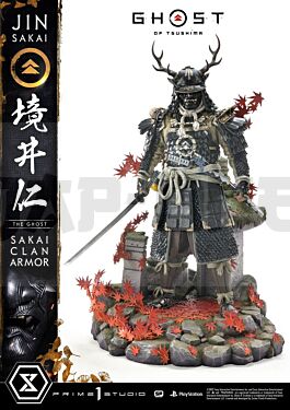 Ghost Of Tsushima Figurine 1/4 Sakai Clan Armor 60 Cm