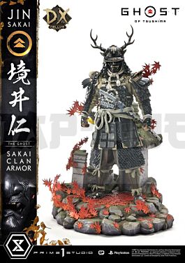 Ghost Of Tsushima Figurine 1/4 Sakai Clan Armor Deluxe Bonus Version 60 Cm