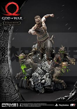 God Of War (2018) Figure Baldur & Broods 62 Cm