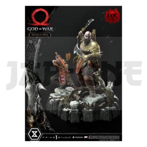 God Of War Premium Masterline Series Figure Kratos And Atreus In The Valkyrie (Deluxe) 72 Cm