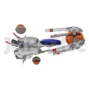 R-Type Final Figurine Plastic Kit 1/100 R-9A (Arrow Head) Ver. 25 Cm