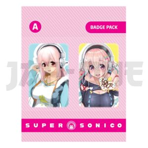 Super Sonico Pin Badge Pack Ver A