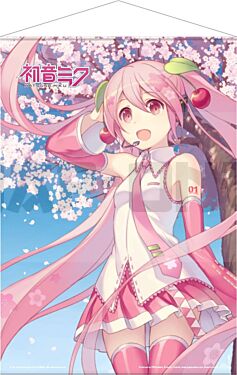 Hatsune Miku wallscroll Cherry Blossom 50 x 70 cm