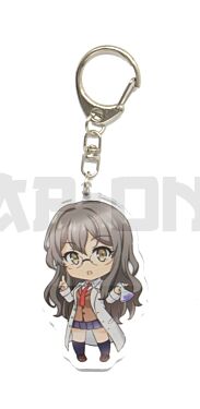 Acrylic Crystal Keychain - Rascal Does Not Dream of Bunny Girl Senpai - Rio Futaba