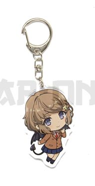 Acrylic Crystal Keychain - Rascal Does Not Dream of Bunny Girl Senpai - Tomoe Koga