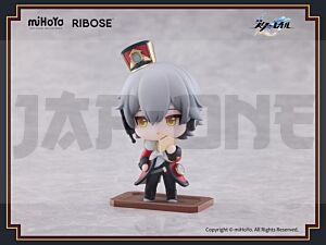 Honkai: Star Rail Welcome To Train Tea Party Figur Chibi Trailblazer (Male) 8 Cm