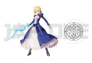 Cristal Acrylique - Fate/Stay Night - Saber