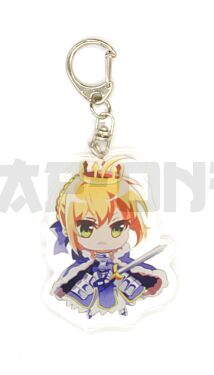 Porte-clé Cristal Acrylique - Fate/Stay Night - Saber