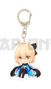 Porte-clé Cristal Acrylique - Fate/Stay Night - Saber (ver.4)