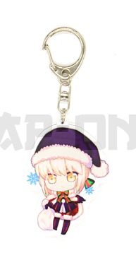 Porte-clé Cristal Acrylique - Fate/Stay Night - Saber (ver.7)