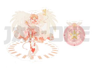 Acrylic Crystal - Card Captor Sakura - Sakura & Keroberos