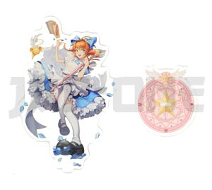 Acrylic Crystal - Card Captor Sakura - Sakura & Keroberos (ver.2)