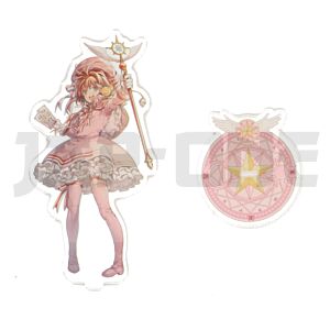 Acrylic Crystal - Card Captor Sakura - Sakura & Keroberos (ver.3)