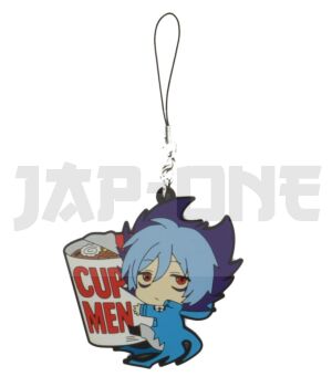 Gummi-Schlüsselanhänger - Servamp - Kuro - Cup Ramen