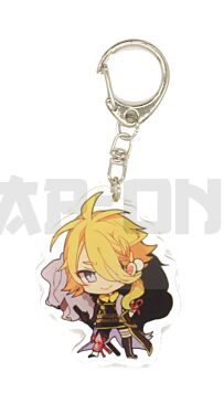 Acryl-Kristall-Schlüsselanhänger - Touken Ranbu Hanamaru - Shishiou