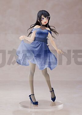 Rascal Does Not Dream Of Bunny Girl Senpai Figure Pvc Mai Sakurajima Clear Dress Ver. Renewal Edition 20 Cm