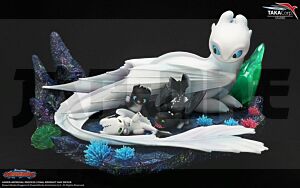 Dragons Figura Light Fury & Night Lights 36 Cm