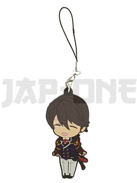 Llavero de goma Touken Ranbu: Hanamaru Horikawa Kunihiro