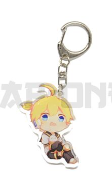 Acryl-Kristall-Schlüsselanhänger - Vocaloid - Len Kagamine