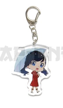Porte-clé Cristal Acrylique - Weathering With You - Hina Amano ver.1