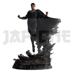 Zack Snyder'S Justice League Figurine 1/4 Superman Black Suit 65 Cm