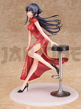 Rascal Does Not Dream Of Bunny Girl Senpai Figure 1/7 Mai Sakurajima Chinese Dress Ver. 22 Cm