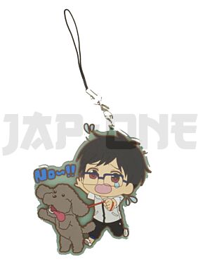 Gummi-Schlüsselanhänger Yuri!!! on ICE Yuri Katsuki with Makkachin ver.2