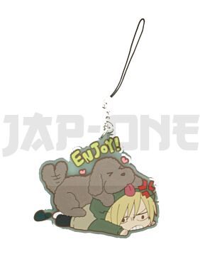 Gummi-Schlüsselanhänger Yuri!!! on ICE Yurio with Makkachin ver.3