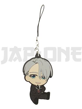 Gummi-Schlüsselanhänger Yuri!!! on ICE Victor Nikiforov ver. Coach