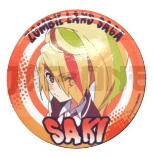 Badge Zombieland Saga Saki Nikaidou